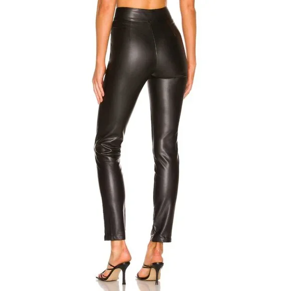 superdown Adonia Zipper Front Pant in Black - Picture 3 of 4